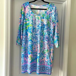 Lilly Pulitzer 3/4 Sleeve T-shirt Dress